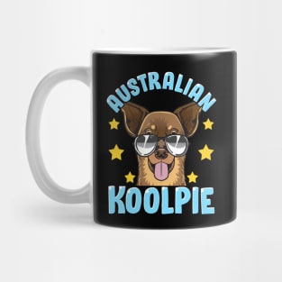 Cute & Funny Australian Koolpie Kelpie Dog Pun Mug